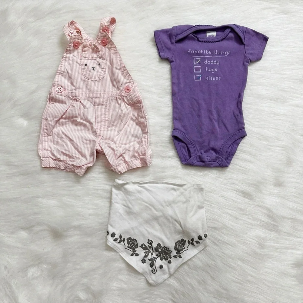 Baby Girl Newborn Summer Clothes LOT